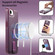 iPhone 16e / 17e CaseNeo Finger Grip Wristband MagSafe Back Phone Case - Purple