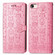 iPhone 16e / 17e Cat and Dog Embossed Leather Phone Case - Pink