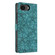 iPhone 16e / 17e Cherry Blossoms Embossed Leather Phone Case - Green