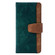 iPhone 16e / 17e Color Stitching Skin Feel Leather RFID Blocking Phone Case - Green