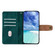 iPhone 16e / 17e Color Stitching Skin Feel Leather RFID Blocking Phone Case - Green