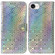 iPhone 16e / 17e Colorful Magnetic Buckle Leather Phone Case - Silver