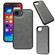 iPhone 16e / 17e Cowhide Texture Back Cover Phone Case - Grey