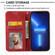 iPhone 16e / 17e Cubic Grid Calf Texture Magnetic Leather Phone Case - Red