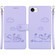 iPhone 16e / 17e Cute Cats RFID Leather Phone Case - Purple