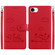 iPhone 16e / 17e Cute Cats RFID Leather Phone Case - Red