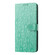 iPhone 16e / 17e Daisy Embossed Leather Phone Case - Green