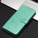 iPhone 16e / 17e Daisy Embossed Leather Phone Case - Green
