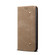 iPhone 16e / 17e Denim Texture Casual Style Horizontal Flip Leather Case - Khaki