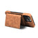 iPhone 16e / 17e Denior D27 Retro Texture RFID MagSafe Photo Frame Card-slot Phone Case - Brown