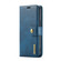 iPhone 16e / 17e DG.MING Crazy Horse Texture Detachable Magnetic Leather Phone Case - Blue