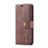 iPhone 16e / 17e DG.MING Crazy Horse Texture Detachable Magnetic Leather Phone Case - Red