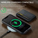 iPhone 16e / 17e DG.MING M5 Series Zip RFID Multi Card Detachable Leather Phone Case - Black