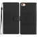 iPhone 16e / 17e Diamond Embossed Skin Feel Leather Phone Case - Black