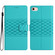 iPhone 16e / 17e Diamond Embossed Skin Feel Leather Phone Case - Blue