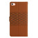 iPhone 16e / 17e Diamond Embossed Skin Feel Leather Phone Case - Brown