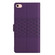 iPhone 16e / 17e Diamond Embossed Skin Feel Leather Phone Case - Purple