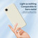 iPhone 16e / 17e Do As You Wish A1440 Fine Hole Straight Edge Silicone Phone Case - White