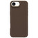 iPhone 16e / 17e Dopamine Simple Imitation Liquid Silicone Phone Case - Brown