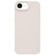 iPhone 16e / 17e Dopamine Simple Imitation Liquid Silicone Phone Case - Cheese White