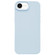 iPhone 16e / 17e Dopamine Simple Imitation Liquid Silicone Phone Case - Cream Blue