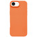 iPhone 16e / 17e Dopamine Simple Imitation Liquid Silicone Phone Case - Orange