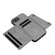 iPhone 16e / 17e Double Buckle Card Slots PU + TPU Phone Case - Grey
