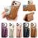 iPhone 16e / 17e Dream Wallet D Buckle Leather Back Cover Phone Case - Beige