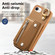 iPhone 16e / 17e Dream Wallet D Buckle Leather Back Cover Phone Case - Brown