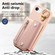 iPhone 16e / 17e Dream Wallet D Buckle Leather Back Cover Phone Case - Pink