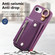 iPhone 16e / 17e Dream Wallet D Buckle Leather Back Cover Phone Case - Purple
