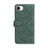 iPhone 16e / 17e Dual-color Splicing Flip Leather Phone Case - Green