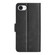 iPhone 16e / 17e Dual-side Magnetic Buckle Horizontal Flip Leather Phone Case - Black
