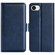 iPhone 16e / 17e Dual-side Magnetic Buckle Horizontal Flip Leather Phone Case - Dark Blue