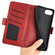 iPhone 16e / 17e Dual-side Magnetic Buckle Horizontal Flip Leather Phone Case - Red