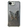 iPhone 16e / 17e Electroplated Glitter 3D Butterfly Four-corner Shockproof TPU Phone Case - Gradient Silver