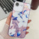 iPhone 16e / 17e Electroplating Flowers Plants Texture TPU Phone Case - Bougainvillea FL8