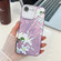 iPhone 16e / 17e Electroplating Flowers Plants Texture TPU Phone Case - Gardenia FL15