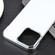 iPhone 16e / 17e Electroplating Frameless Frosted Anti-Glare PC MagSafe Phone Case - Silver White