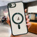 iPhone 16e / 17e Electroplating MagSafe Phone Case - Dark Green