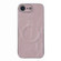 iPhone 16e / 17e Electroplating PC Snow Bark Texture MagSafe Phone Case - Pink