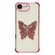 iPhone 16e / 17e Electrpolated 3D Butterfly Holder TPU Phone Case - Pink