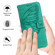iPhone 16e / 17e Embossed Butterfly Leather Phone Case - Green