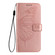 iPhone 16e / 17e Embossed Butterfly Leather Phone Case - Rose Gold