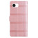 iPhone 16e / 17e Embossed Checkered Leather Phone Case - Pink