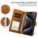iPhone 16e / 17e Embossed Heart Dog RFID Blocking Wallet Leather Phone Case - Brown
