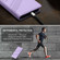 iPhone 16e / 17e Embossed Multi-functional Wallet Retro Leather Phone Case - Light Purple