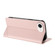 iPhone 16e / 17e Embossed Multi-functional Wallet Retro Leather Phone Case - Pink