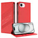 iPhone 16e / 17e Embossed Multi-functional Wallet Retro Leather Phone Case - Red
