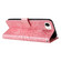 iPhone 16e / 17e Embossed Sunflower Leather Phone Case - Pink
